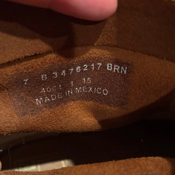 Genuine Frye Leather Ankle Boots size 7 - Picture 6 of 7